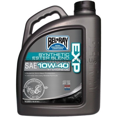 Bel-Ray EXP Synthetic Ester Blend 10W40: найкраща моторна олива для вашого авто!
