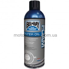 Bel-Ray Foam Filter Oil Spray 400 мл. масло для воздушного фильтра