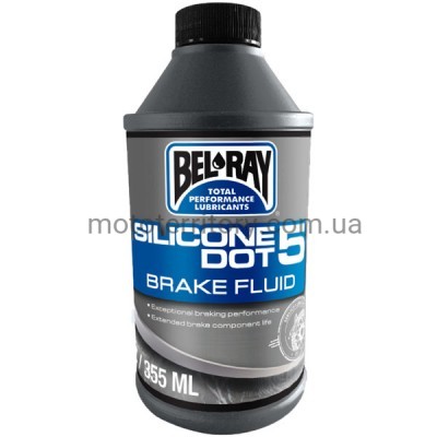 Bel-Ray Silicone DOT 5 Brake Fluid: Reliable Performance in Every Drop (355мл)