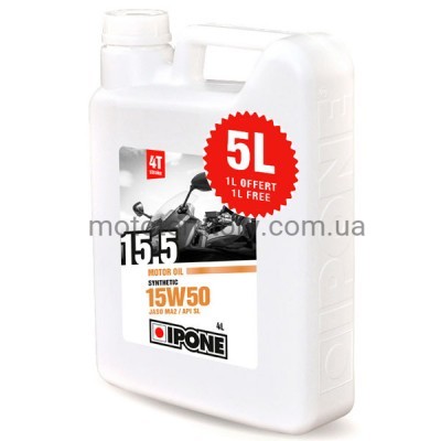 Ipone 15.5 15W50 (5 литров) моторное масло