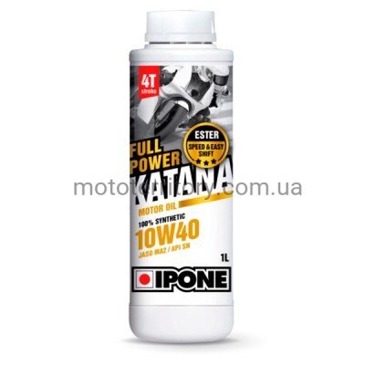 Ipone Full Power Katana 10W40 (1 литр) моторное масло