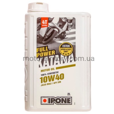 Ipone Full Power Katana 10W40 (2 литра) моторное масло