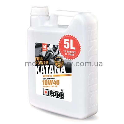 Ipone Full Power Katana 10W40 (5 литров) моторное масло