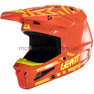 Leatt Helmet Moto 2.5 Citrus: захисна якість на шосе