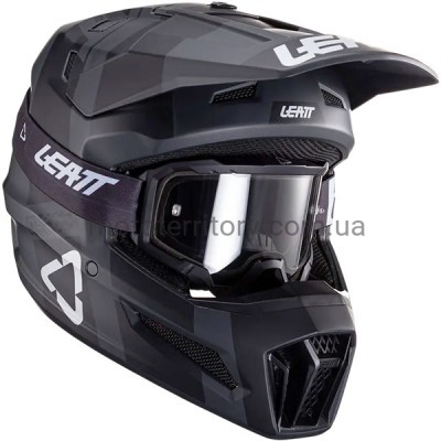 Leatt Helmet Moto 3.5 Goggle Black: захисний експерт у мотошоломі