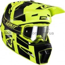 Мотошлем Leatt Helmet Moto 3.5 Goggle Citrus