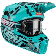 Мотошолом Leatt Helmet Moto 3.5 Goggle Fuel