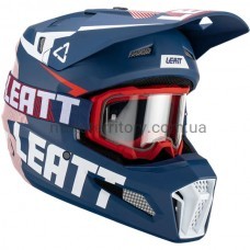 Мотошлем Leatt Helmet Moto 3.5 Goggle Royal