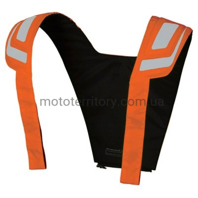 Мотожилет Macna Vision Vest N Orange світловідбивний
