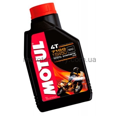 Motul 7100 4T SAE 15W50 (1L) моторное масло