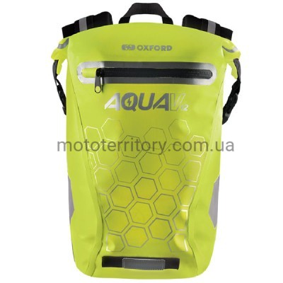 Oxford Aqua V 12 Fluo водонепроникний моторюкзак